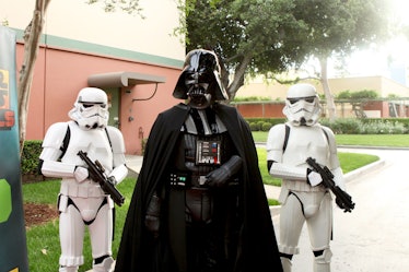 Darth Vader and Stormtroopers arrive at the Disney XD's 'Star Wars Rebels' Season 2 finale event at ...