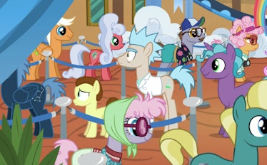 Pony Rick and Pony Morty do not look like authentic versions of themselves in 'My Little Pony: Frien...