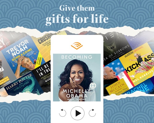 Give the gift of audio books with Audible