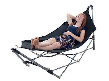 Stalwart Portable Hammock With Frame Stand & Carrying Bag