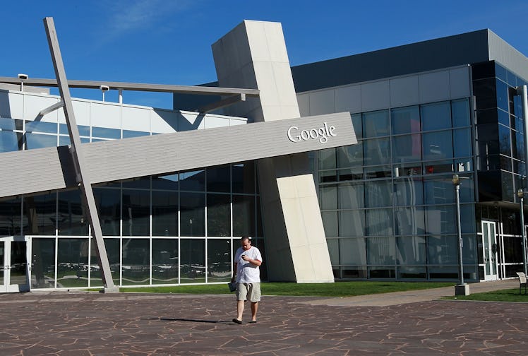 Google headquarters building in California