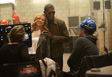 Behind the scenes on captain marvel