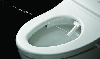Toto Washlet s550e electronic bidet toilet seat cleaning wand spray