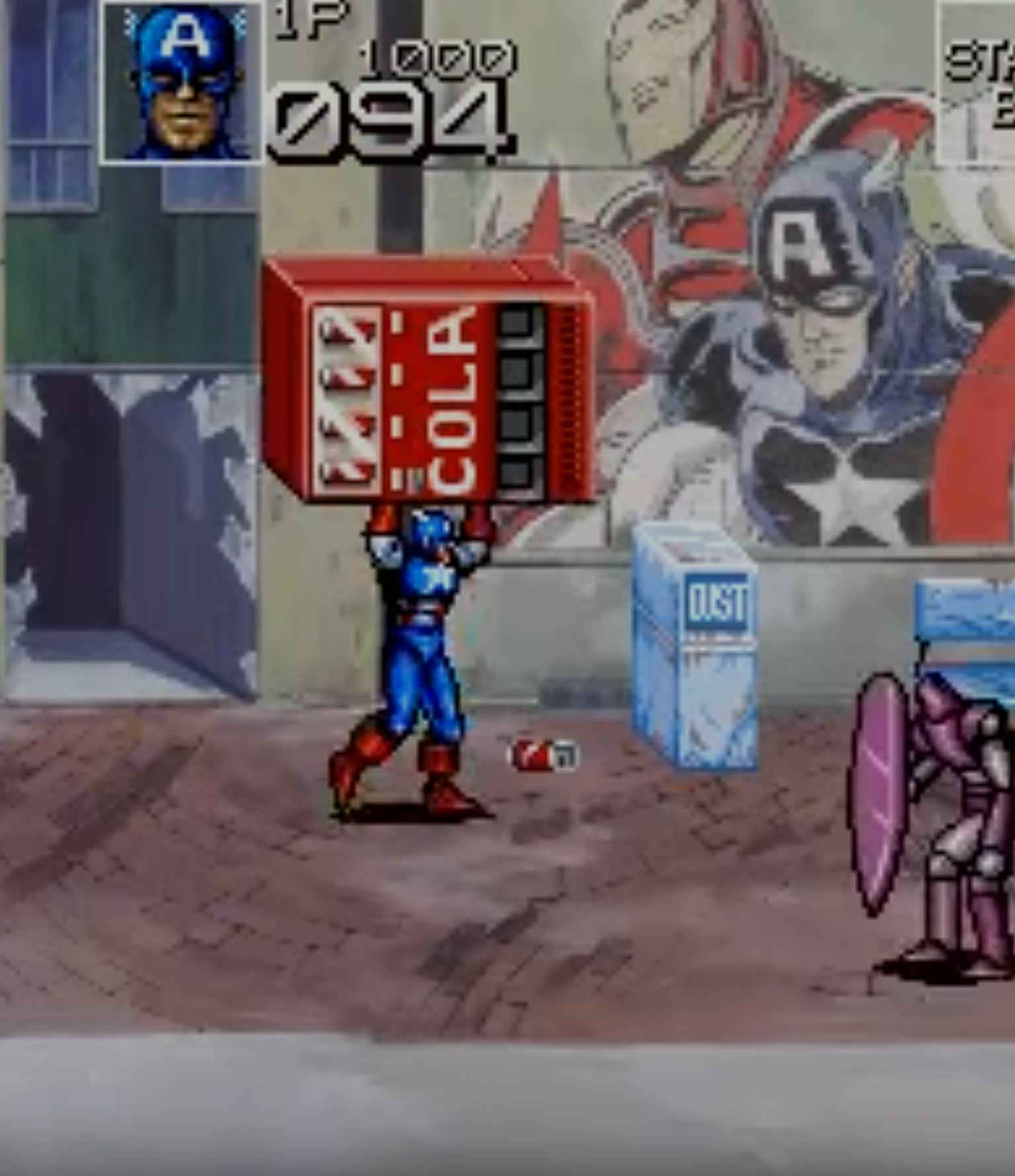 Revisiting the Captain America and the Avengers Arcade Game