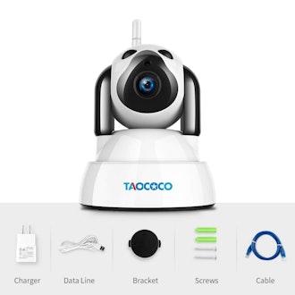 TAOCOCO Dog Pet Camera, Cat WiFi IP Camera, Wireless Surveillance Security Camera