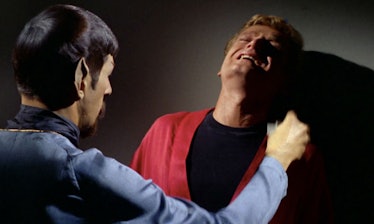Evil Spock uses an "agonizer." Thankfully, this technology doesn't exist. Yet.