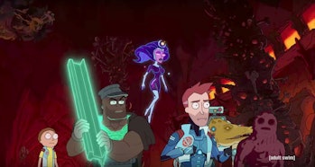 Morty joins up with the Vindicators.