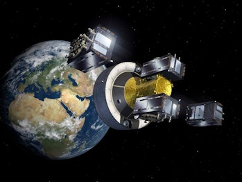 The four Galileo satellites successfully separated and are healthy. 