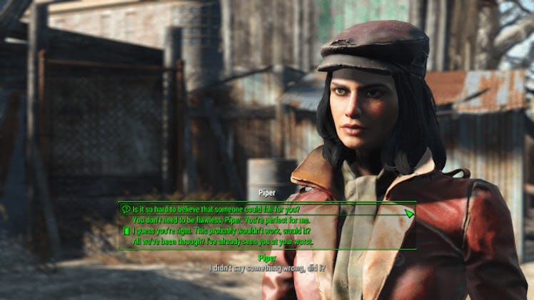 Female character from 'Fallout 4' 