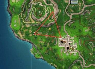 You'll want to aim just northwest of Greasy Grove for this Week 6 Challenge.