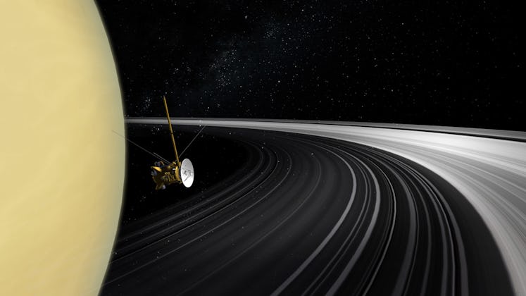 Cassini is prepping to conduct several deep dives between Saturn's rings as its mission winds to a c...
