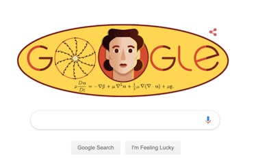 olga ladyzhenskaya google doodle