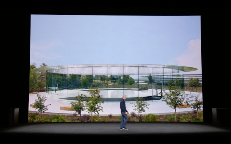 The Steve Jobs Theater.