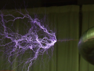 electrical discharge glow