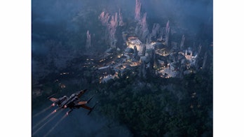 New concept art for 'Star Wars' themed lands at Disney parks