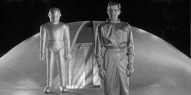 Gort! Klaatu barada nikto! Mankind was given an ultimatum in the epic 1951 movie The Day the Earth S...