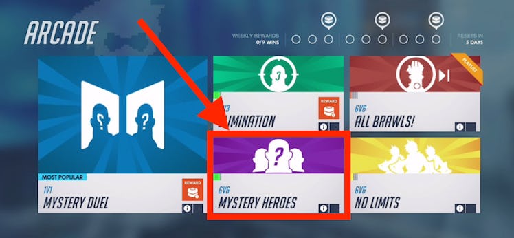 Mystery Heroes is the best place for you to start your 'Overwatch' experience.
