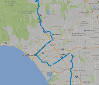 Map Shows The Tunnel Route Of Elon Musk S Boring Company