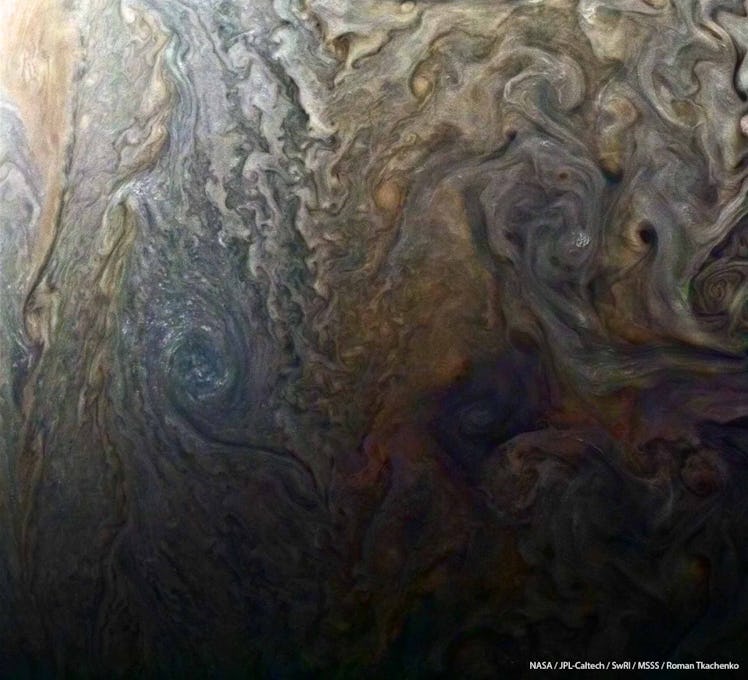 Jupiter NASA Close Flyby