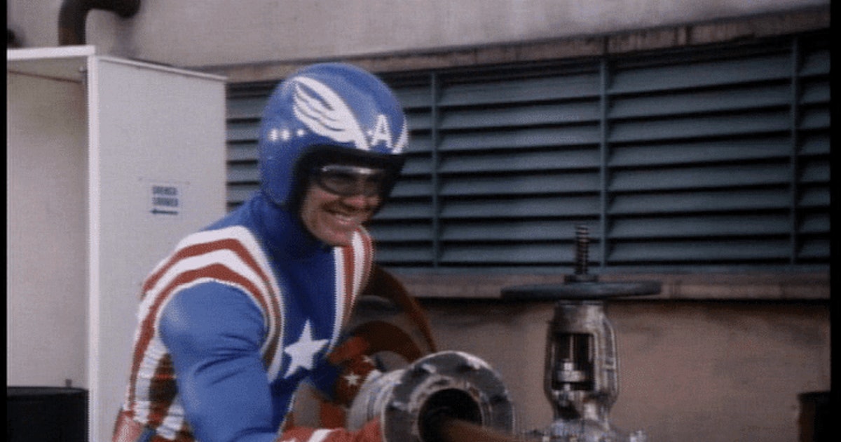 Капитан Америка 1979. Испанский стыд Мем. Turbo shitpost machine