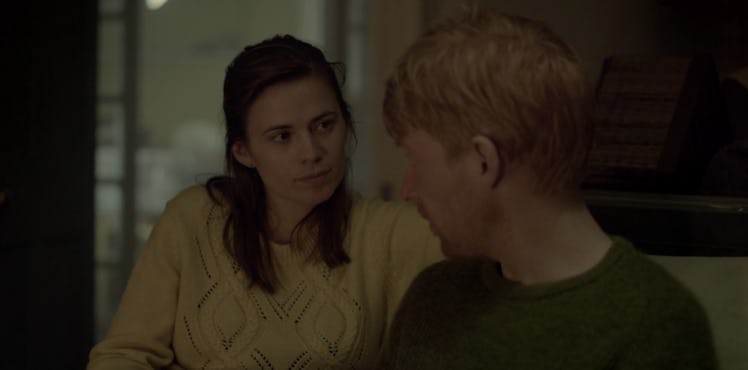 Haley Atwell and Domhnall Gleeson in 'Black Mirror'