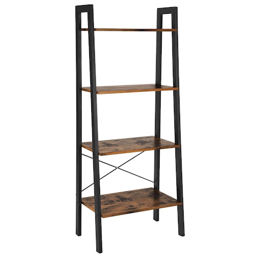 VASAGLE Vintage Ladder Shelf
