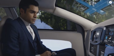 Ben Larson and his self-driving car in 'Incorporated'