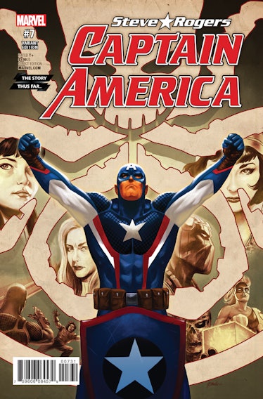 Variant Cover for Stever Rogers Captain America #7
