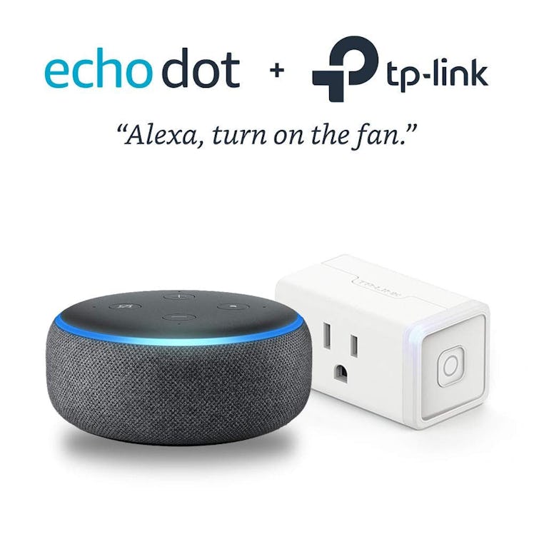 Echo Dot (3rd Gen) - Charcoal with TP-Link Smart Plug Mini