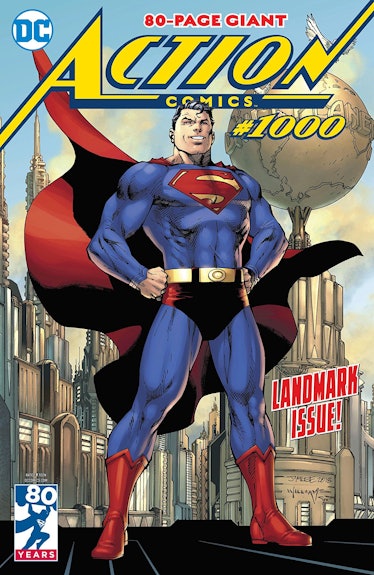 Jim Lee Action Comics Superman Cover