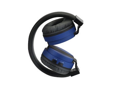 Black and blue Z3N Over-Ear Bluetooth Headphones