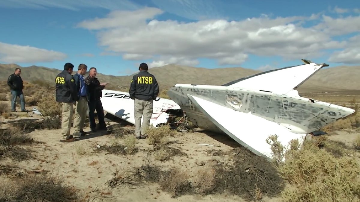 Pilot Error Led To Virgin Galactic's Fatal SpaceShipTwo Crash: NTSB ...