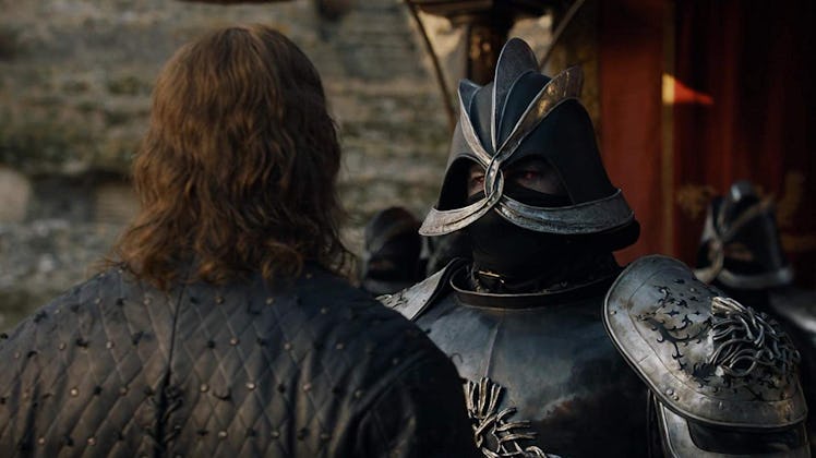 Rory McCann and Hafthor Bjornsson in 'Game of Thrones' Season 7
