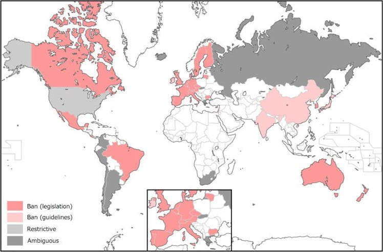 Map of gene regulation