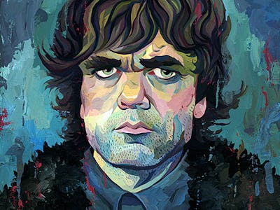 Rich Pellegrino's portrait of Peter Dinklage