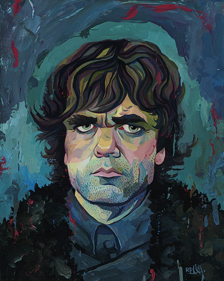 Rich Pellegrino's portrait of Peter Dinklage