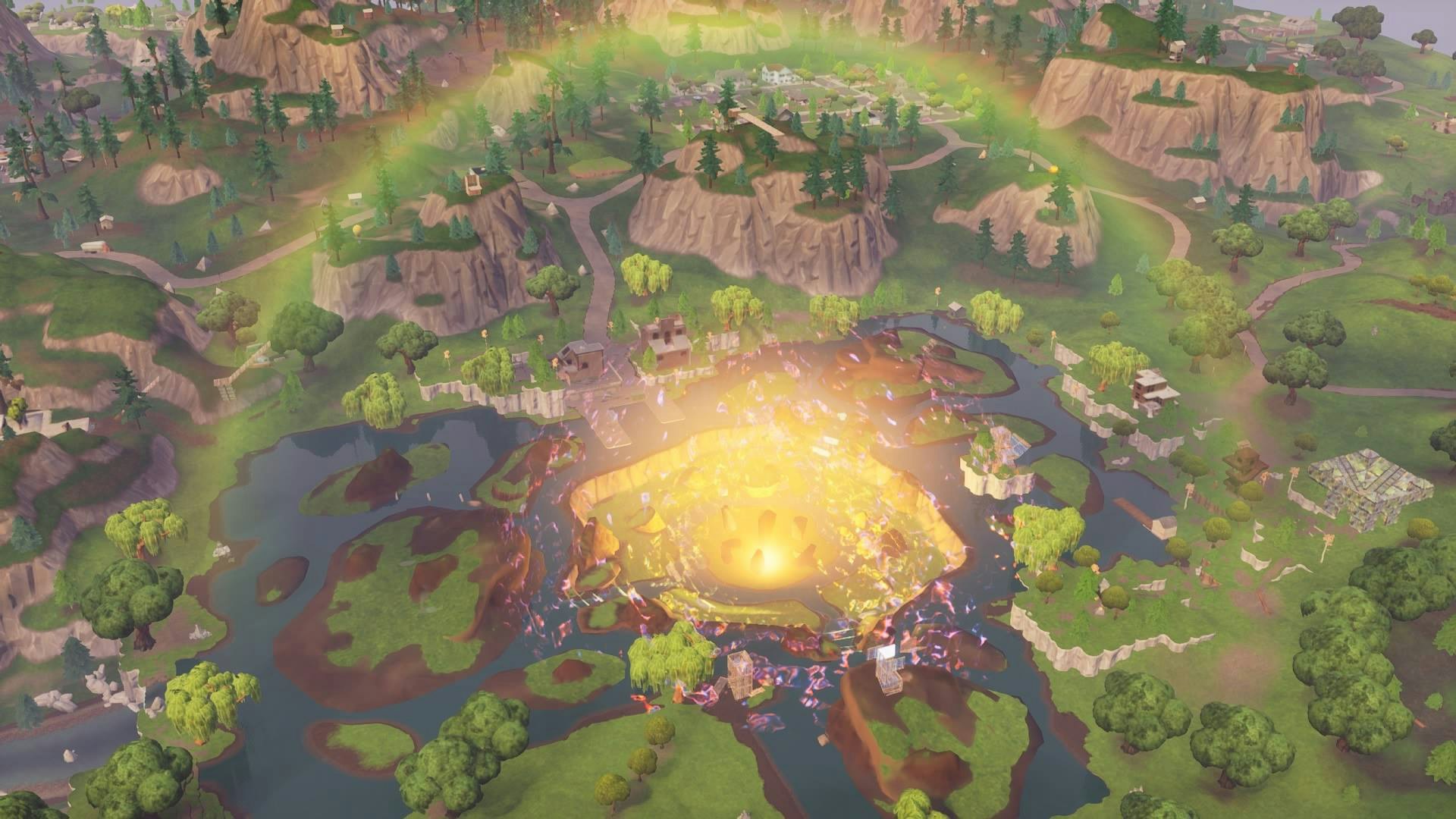 'Fortnite' New Leaky Lake An Otherworldly InGame Event Changed the Map