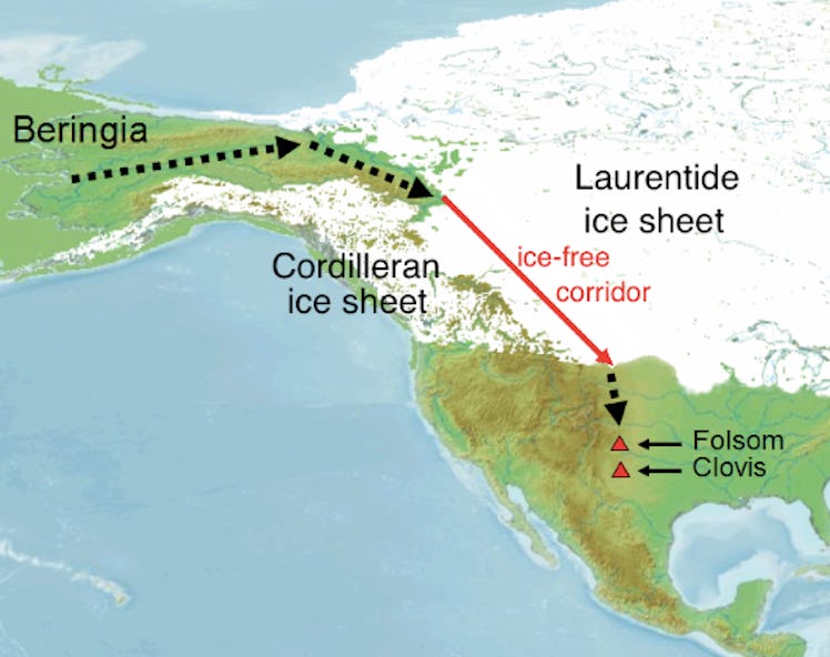 Ice free corridor