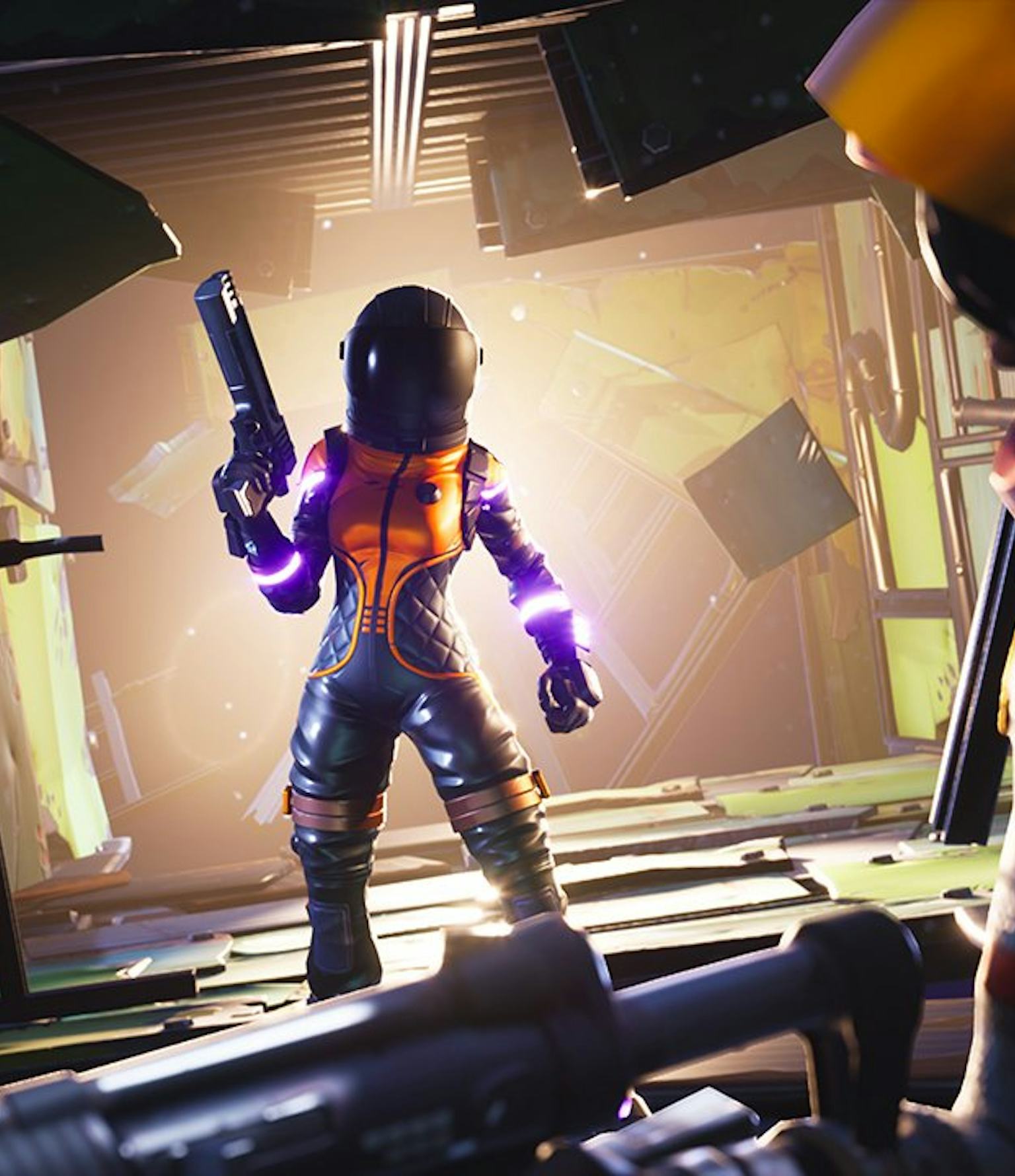 'Fortnite' Debuts Dark Vanguard Skin and New Space Shuttle Gliders