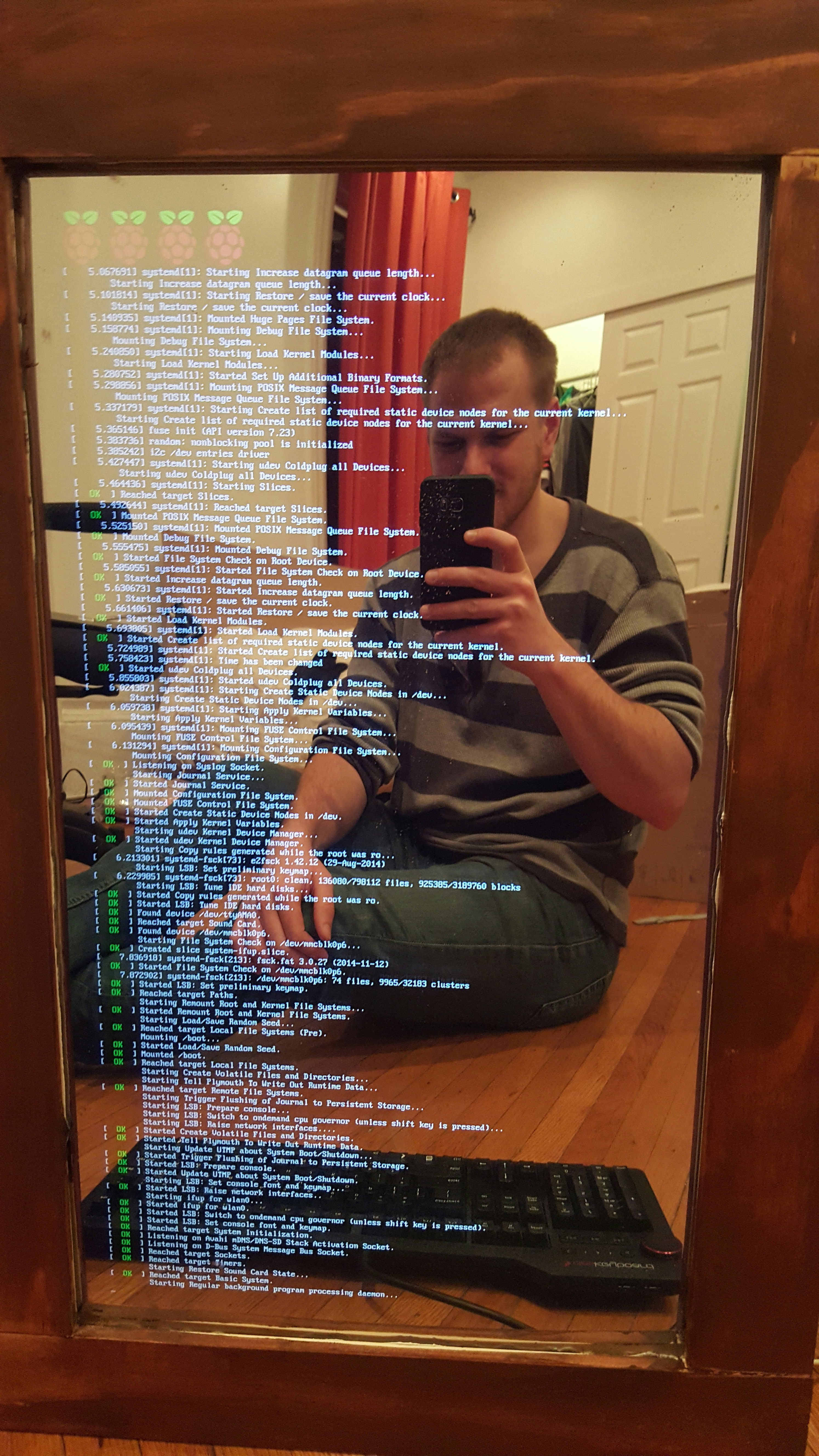How To Build Your Own Diy Smart Mirror From A Flatscreen Tv