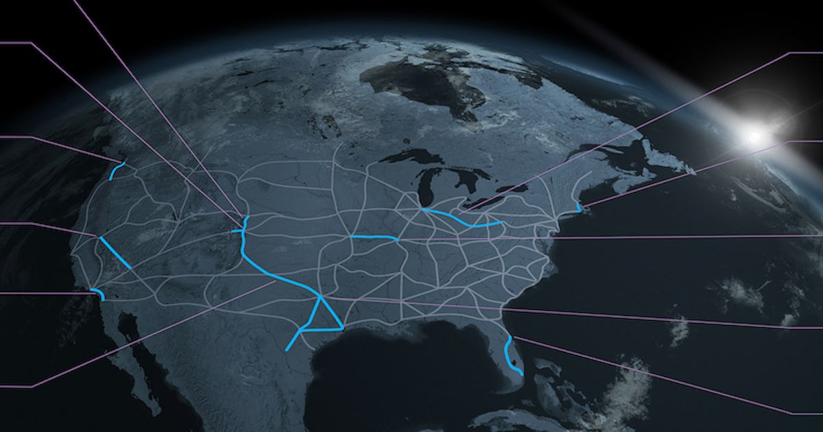 Here are the 11 Proposed Hyperloop One Routes in the U.S.