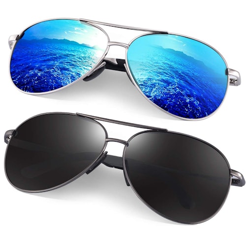 Feridio Polarized Aviator Sunglasses