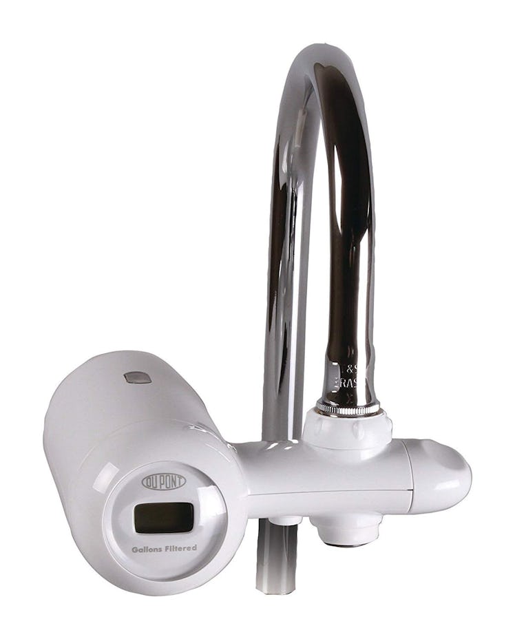 DuPont WFFM350XW Electric Metered 200-Gallon Deluxe Faucet Mount Premium Water Filtration Filter