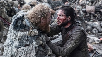 Tormund, for instance, is pulled in between his loyalty to the Free Folk, Mance Rayder, and Jon Snow...