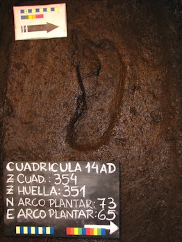 ancient footprint