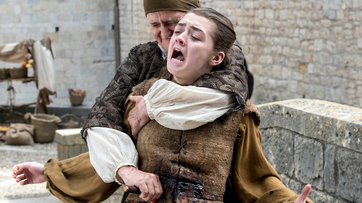 Maisie Williams as Arya Stark in 'Game of Thrones' 