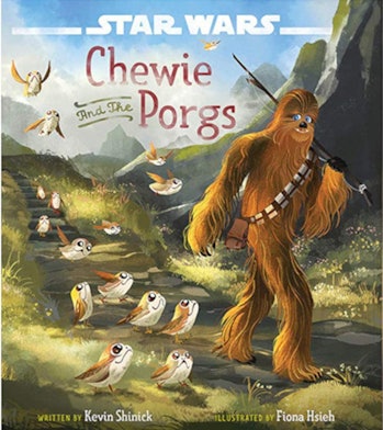 chewie and the porgs