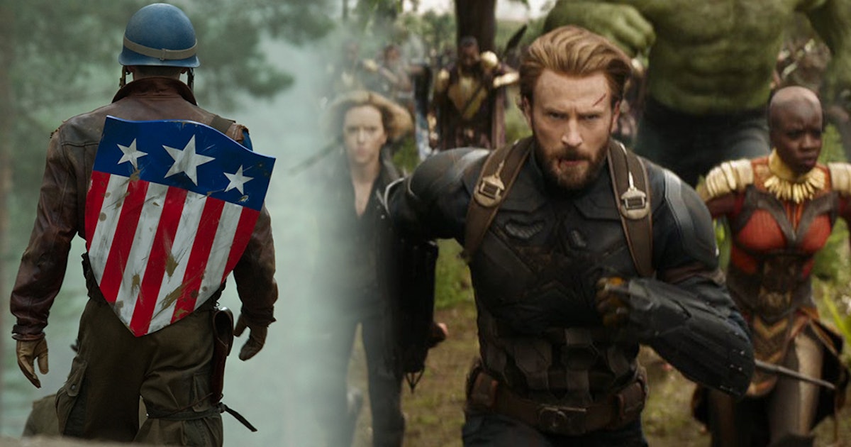 Infinity War Captain America S New Shield Might Connect Old Canon