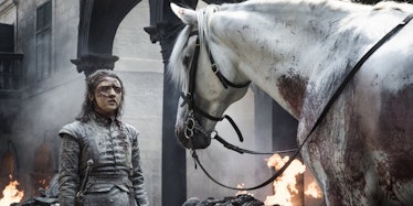 arya white horse game of thrones season 8 episode 6