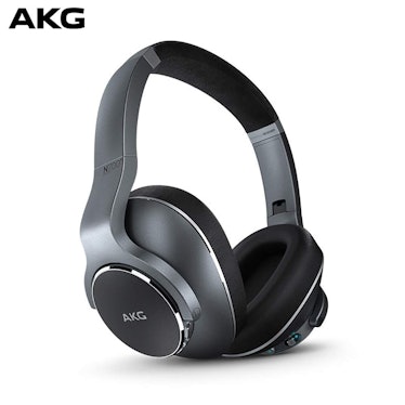 AKG N700NC Over-Ear Foldable Wireless Headphones, Active Noise Cancelling Headphones - Silver (US Ve...